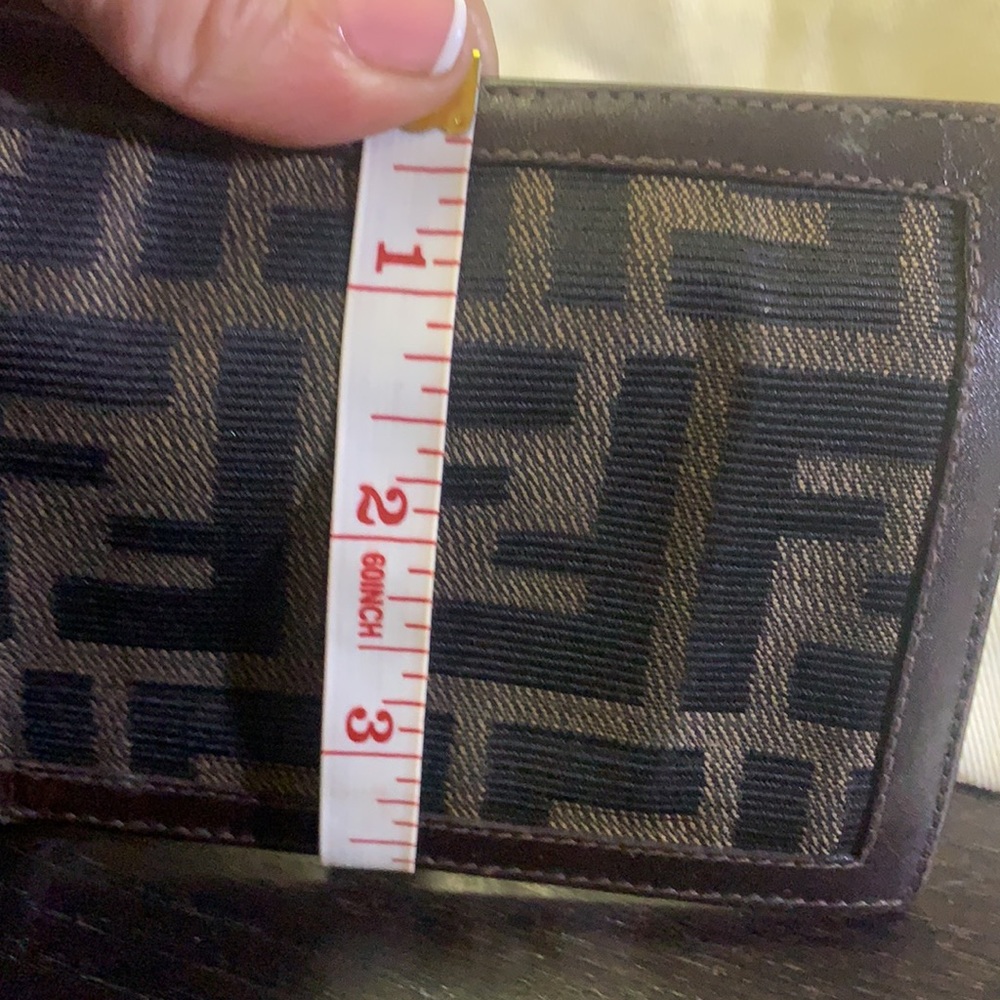 Vintage FENDI Zucca canvas &‎ leather Authentic - Picture 10 of 10